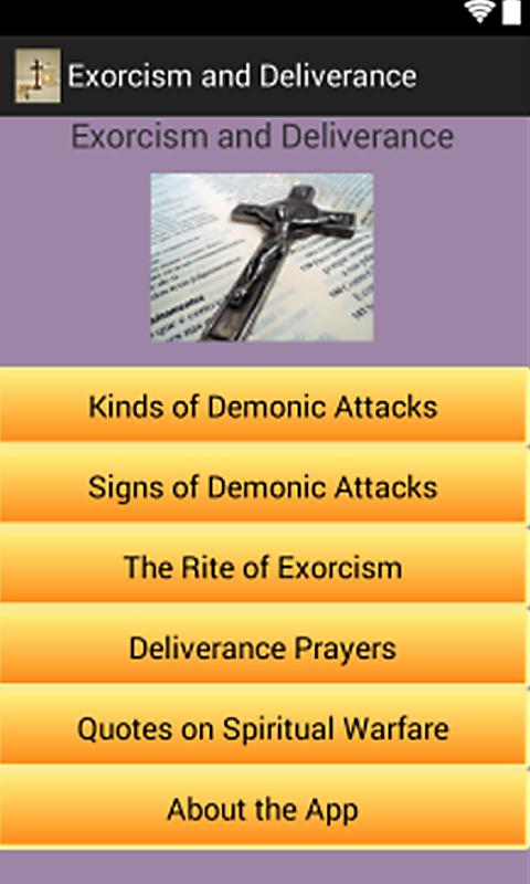 Free Exorcism and Deliverance Android App