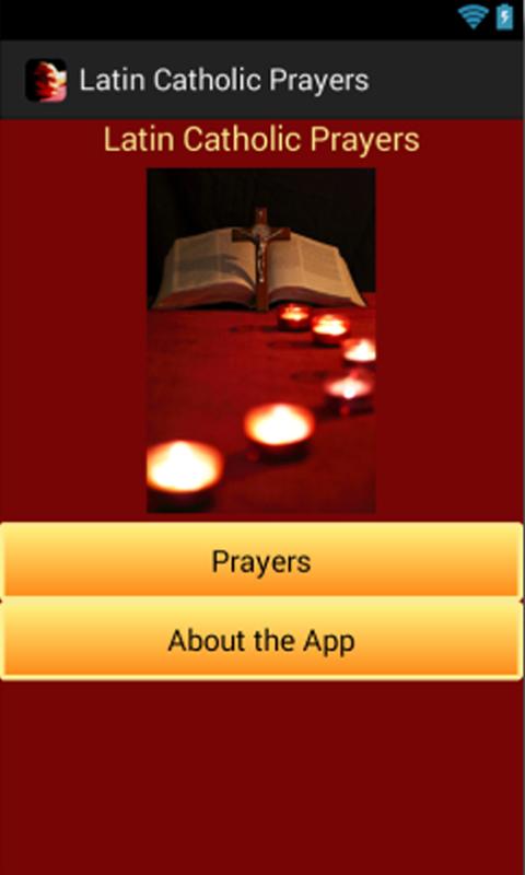 Free Latin Catholic Prayers Android App