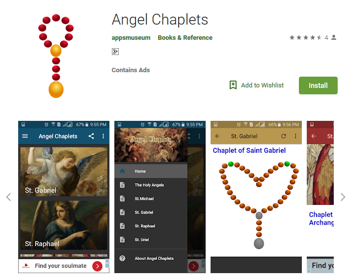 FREE Android App – Angel Chaplets – Download Now!