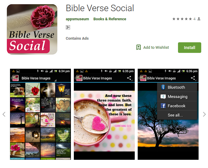 FREE Android App – Bible Verse Social – Download Now!