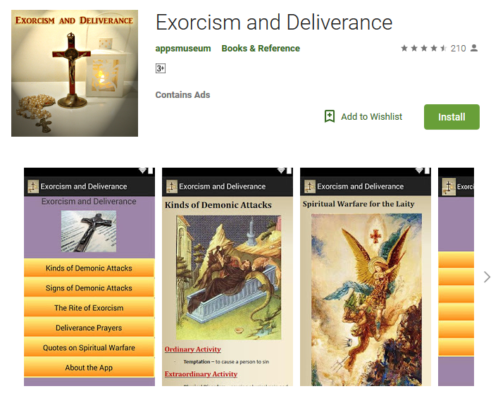 FREE Android App – Exorcism and Deliverance – Download Now!