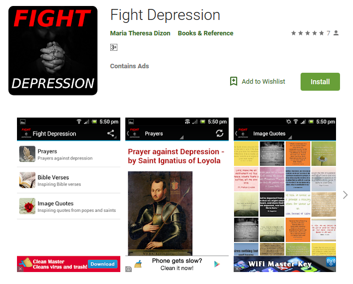 FREE Android App – Fight Depression – Download Now!
