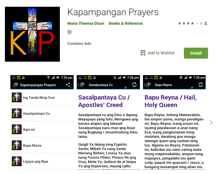 FREE Android App – Kapampangan Prayers – Download Now!