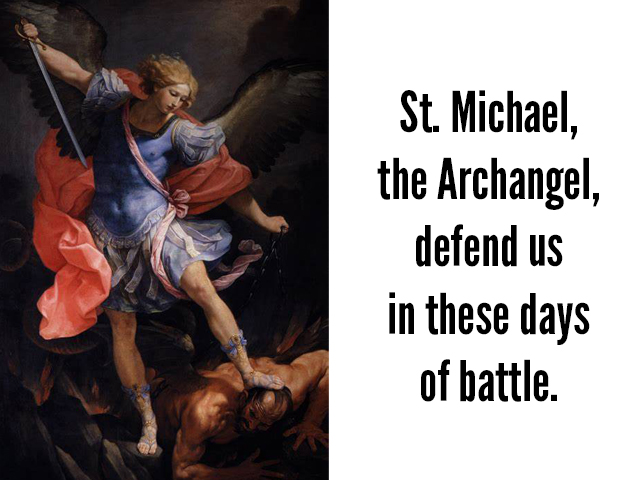 Prayer to St.Michael the Archangel