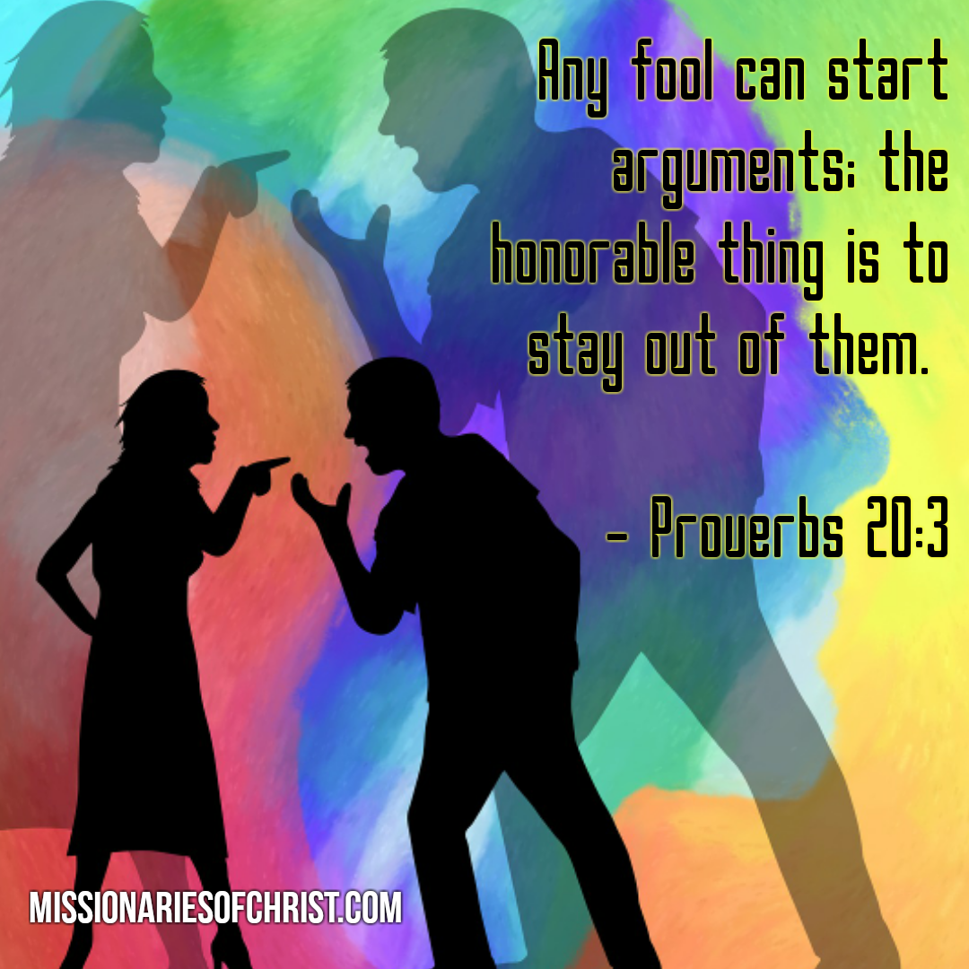 Avoid Arguments