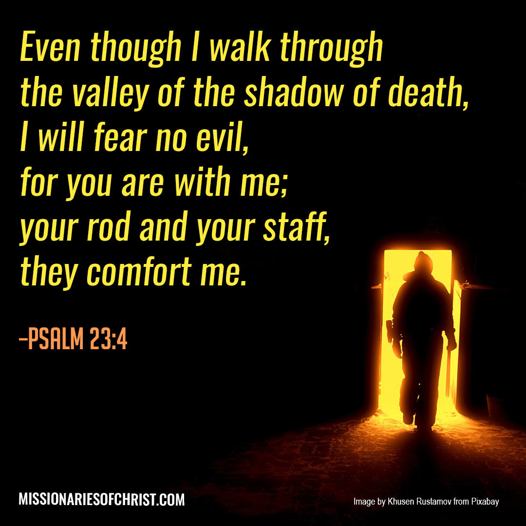 Bible Verse on the Shadow of Death