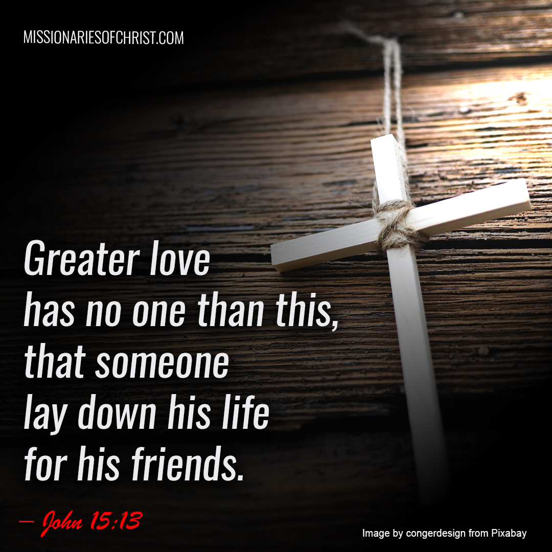 Bible Verse on the Greatest Love