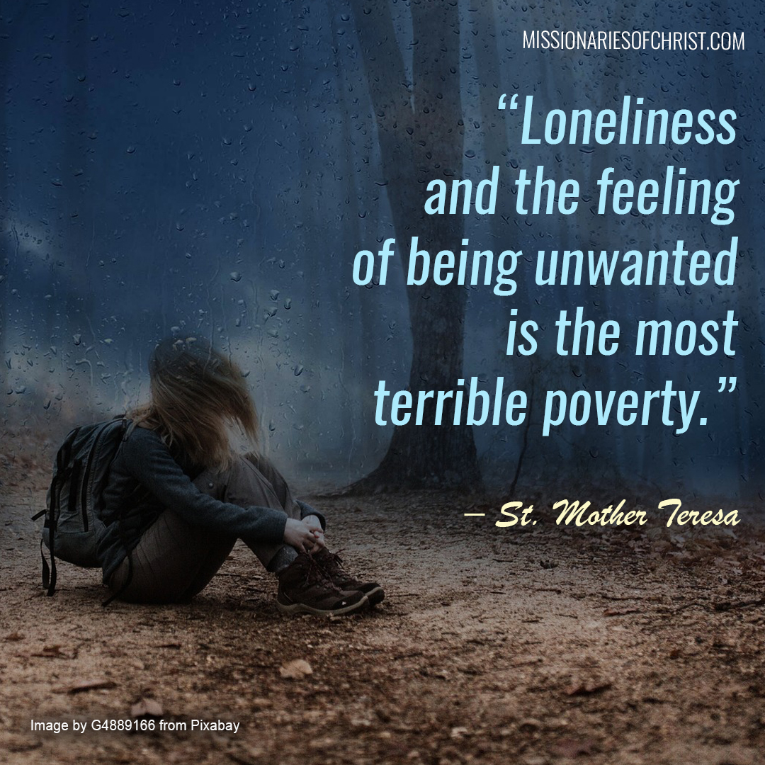 Saint Mother Teresa Quote on Loneliness