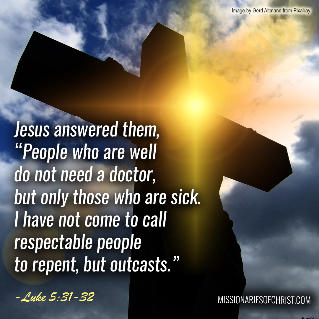 Bible Verse on Calling Outcasts