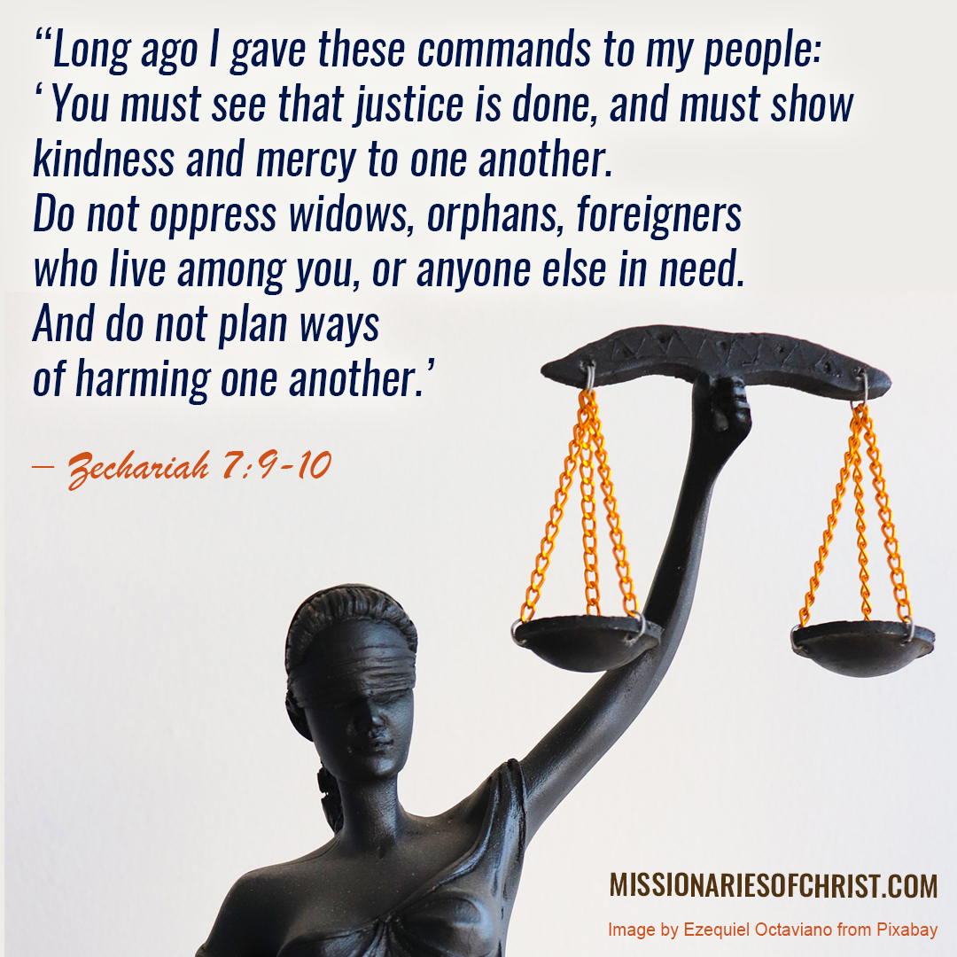Bible Verse About Justice