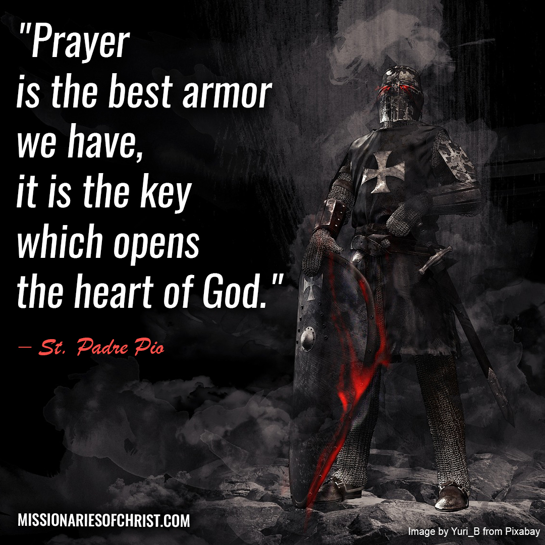 Saint Padre Pio Quote on Prayer