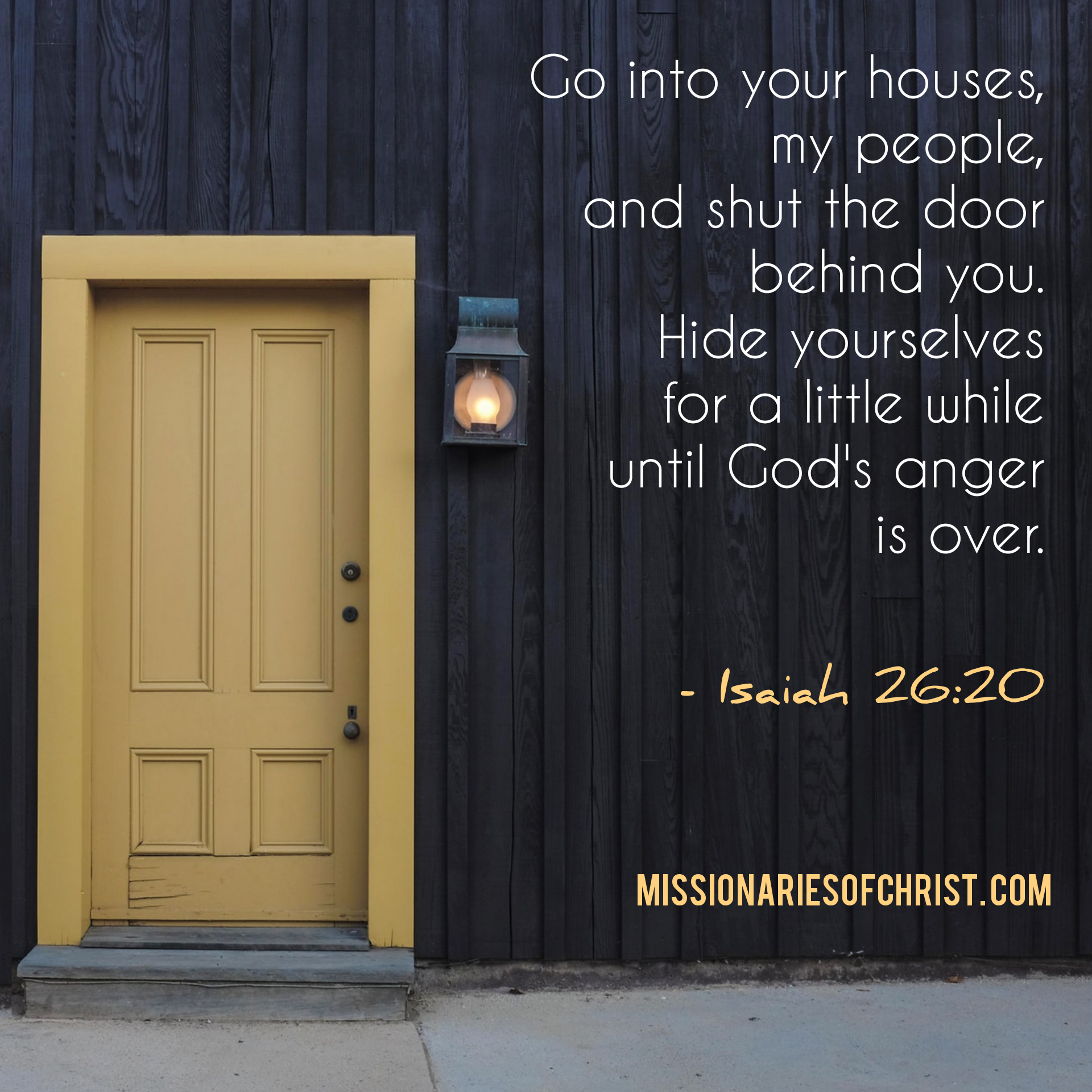 Bible Verse on Hiding