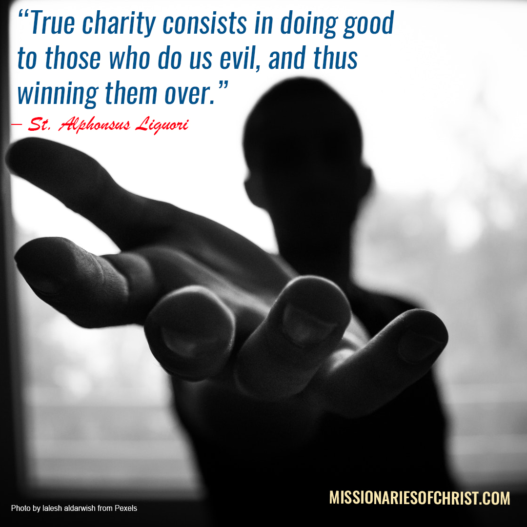 Saint Alphonsus Liguori Quote on True Charity