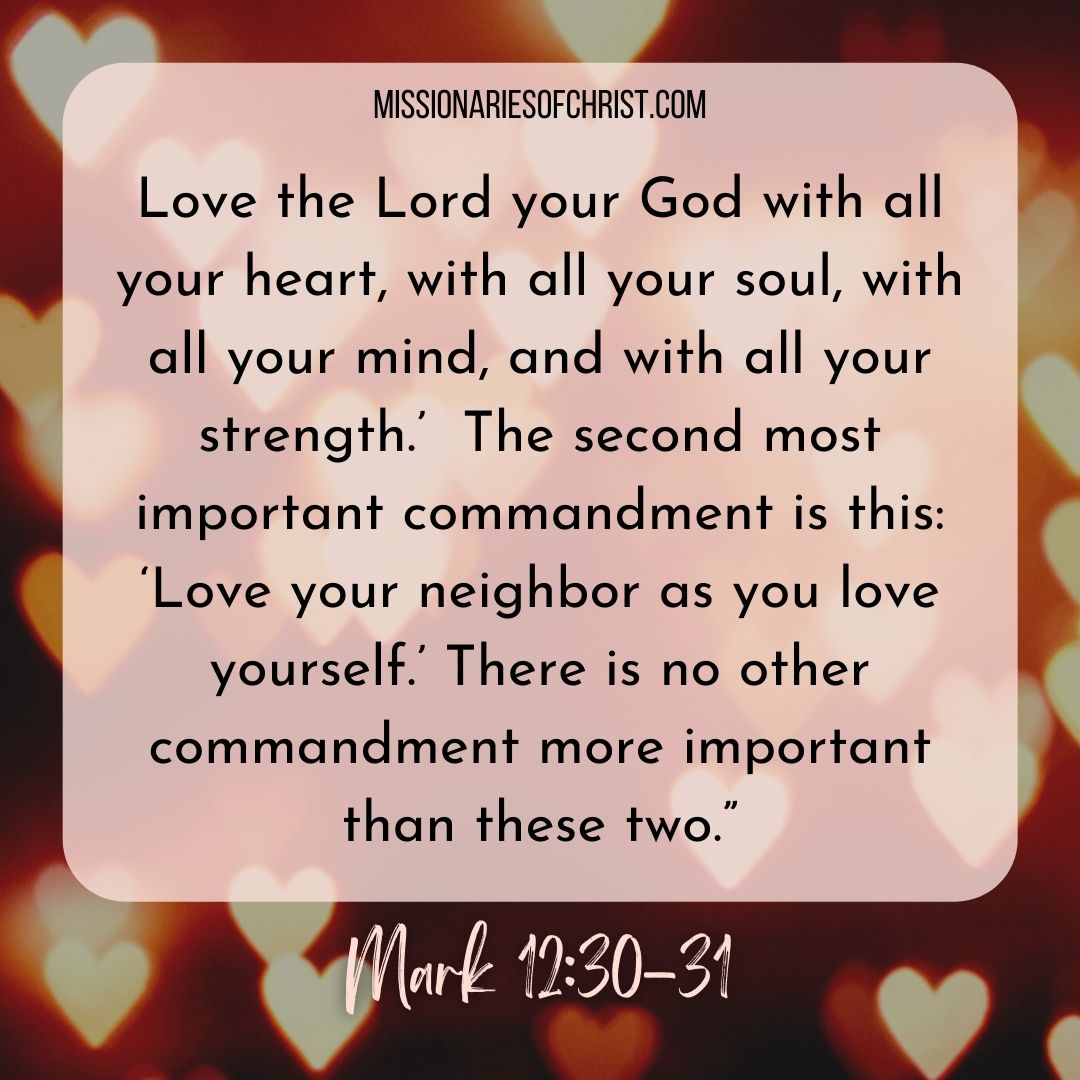 Bible Verse About the Two Most Important Commandments