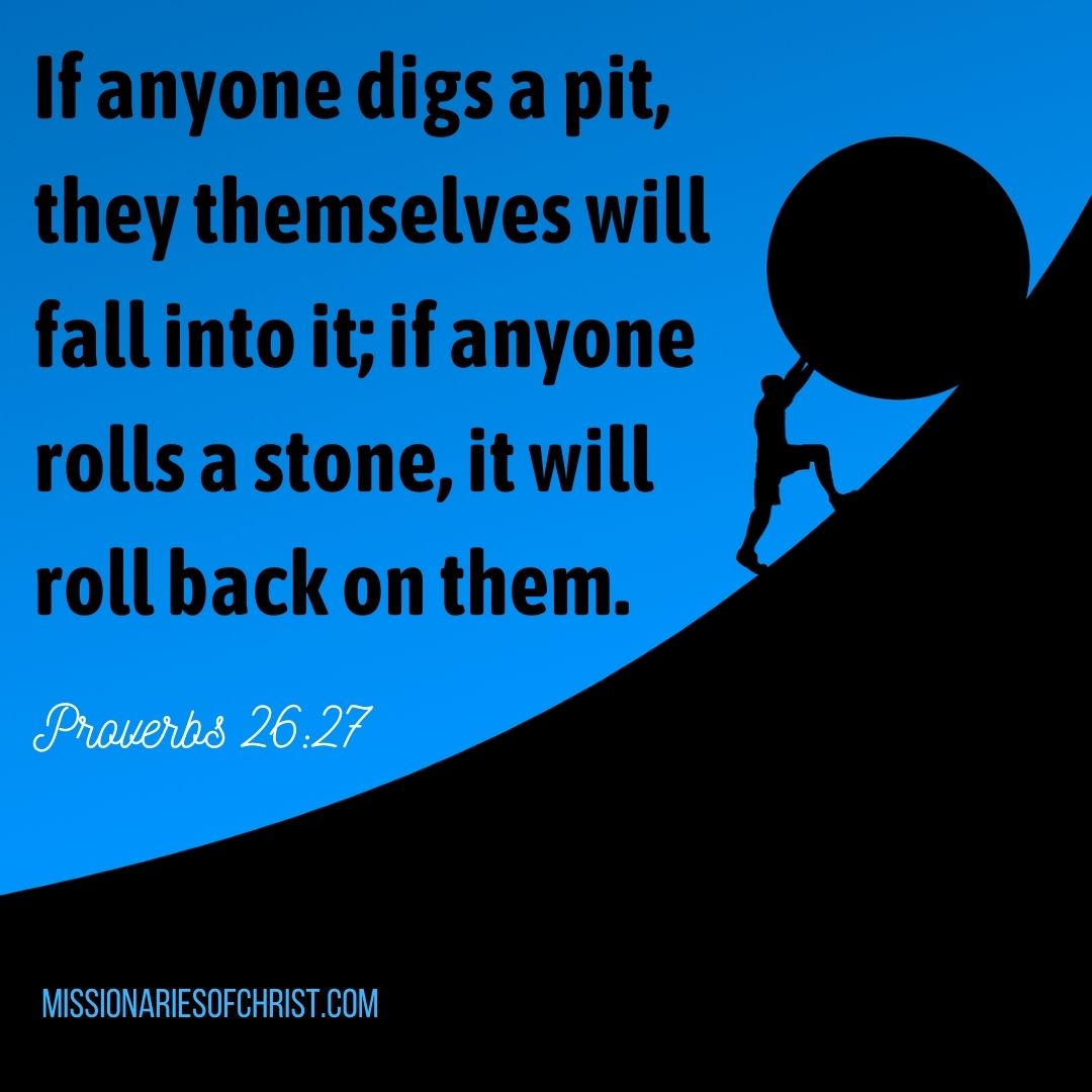 Proverbs Bible Verse About Rolling Stones