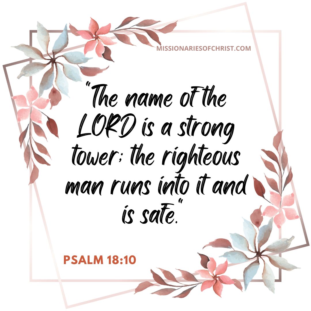 Bible Verse on the Safety of the Righteous