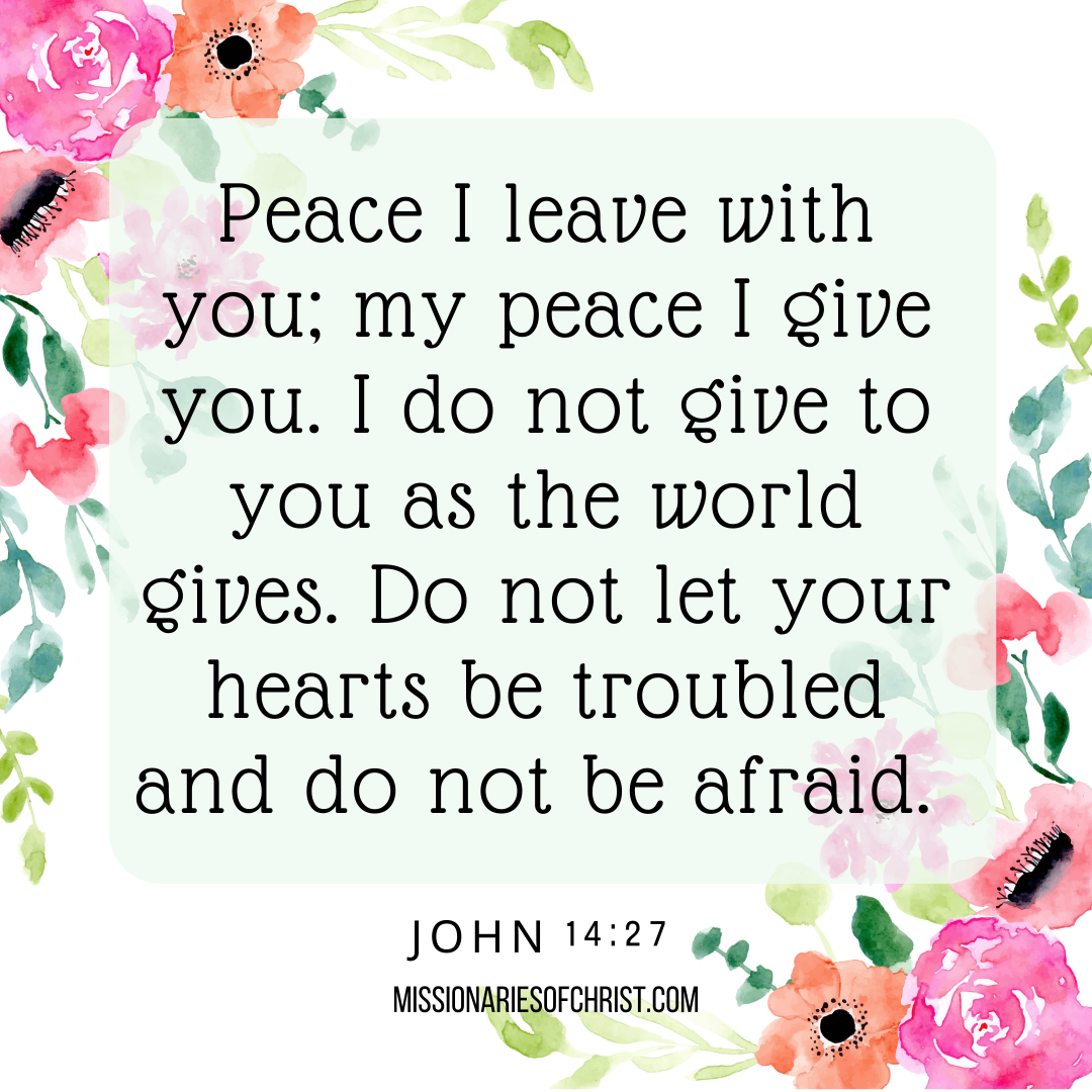 Bible Verse About True Peace