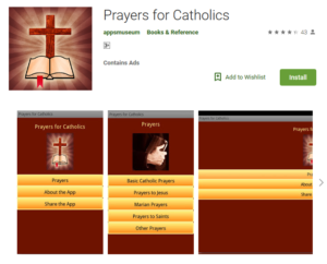 FREE Android App – Prayers for Catholics – Download Now! - Missionaries ...