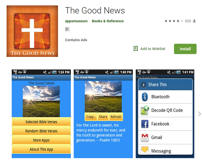 FREE Android App – The Good News – Download Now!