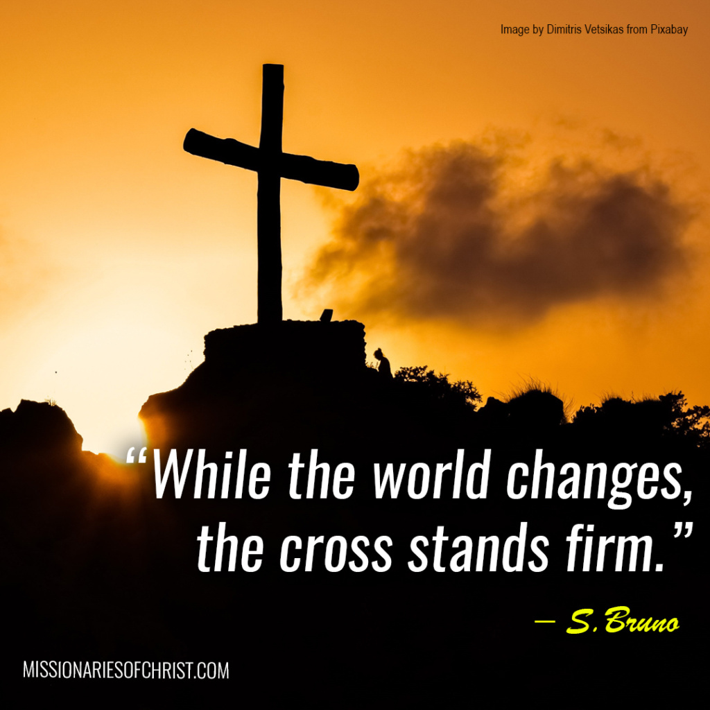 Saint Bruno Quote About The Cross - Missionaries Of Christ - Catholic ...