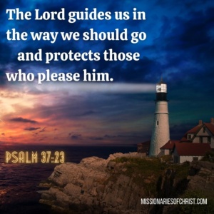 Bible Verse on God's Guidance - Missionaries of Christ - Catholic ...